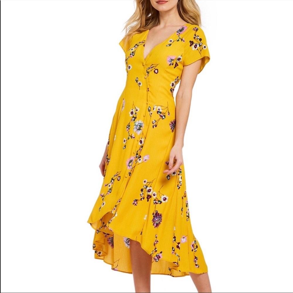 Free People Lost in You midi dress- small. Like new condition